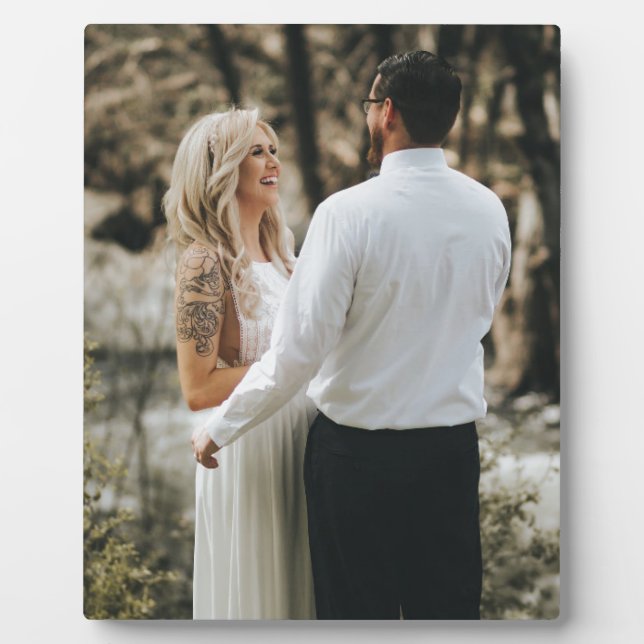 Plaque Photo Cadeaux de mariage (Devant)