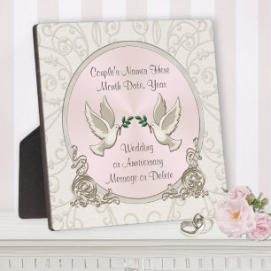 Plaque Photo Cadeaux de mariage personnalisés peu coûteux, Oise