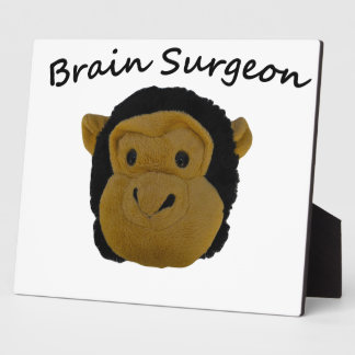 Plaque Photo Cadeaux drôles de chirurgien du cerveau pour les c