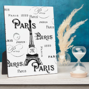 Plaque Photo Cadeaux et Souvenirs Paris France