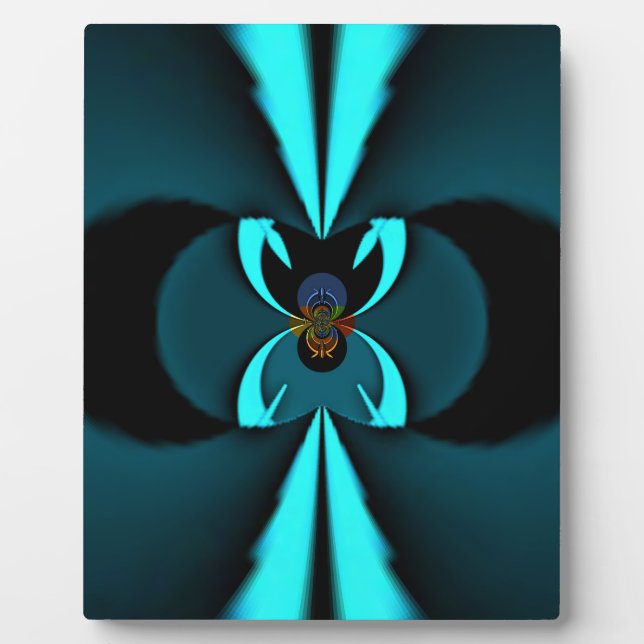 Plaque Photo Cadeaux Hakuna Matata Bouclier bleu (Devant)