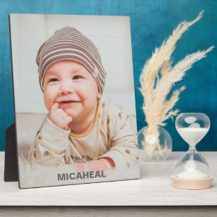 Plaque Photo Cadres de bébé personnalisés et présentoirs photo