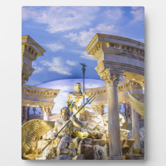 Plaque Photo Caesars Palace Las Vegas Statas Hotel Casino