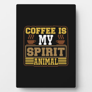 Plaque Photo Café Art Café Mon Esprit Animal