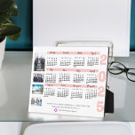 Plaque Photo Calendrier 2025 Photo corporative Noël Nouvel An<br><div class="desc">2025 Calendrier Entreprise Photo Plaque du Nouvel An de Noël. Célébrez l'année à venir en style avec notre plaque de Noël et de Nouvel An 2025 de photos d'entreprise. Cette plaque de calendrier personnalisée est la façon idéale d'envoyer des voeux chaleureux aux clients, partenaires et employés pendant la période des...</div>