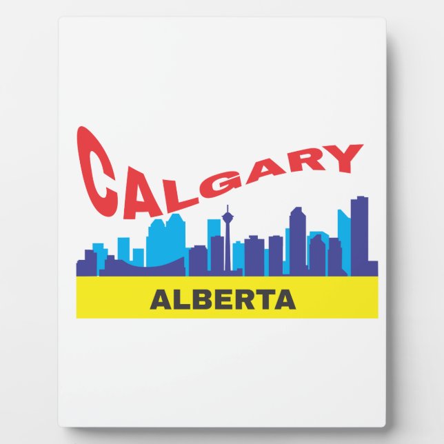 Plaque Photo Calgary (Devant)
