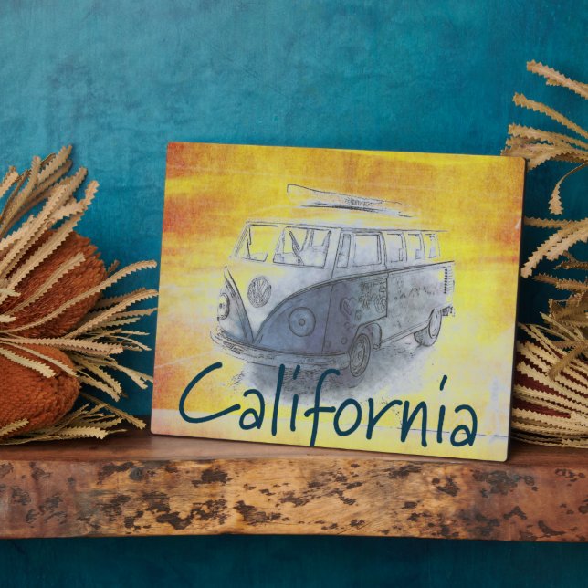 Plaque Photo Californie (Côté)