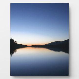 Plaque Photo Calme Et Tranquille Au Coucher Du Soleil