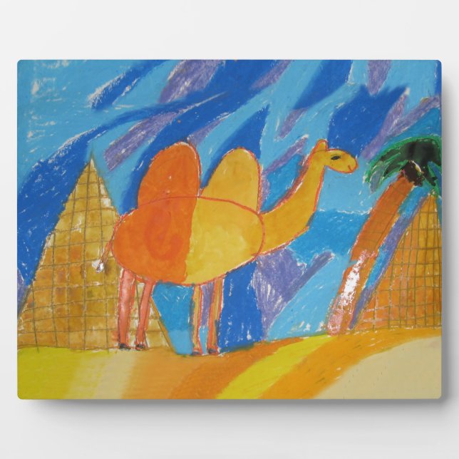 Plaque Photo Camel Art by Kids (Devant)