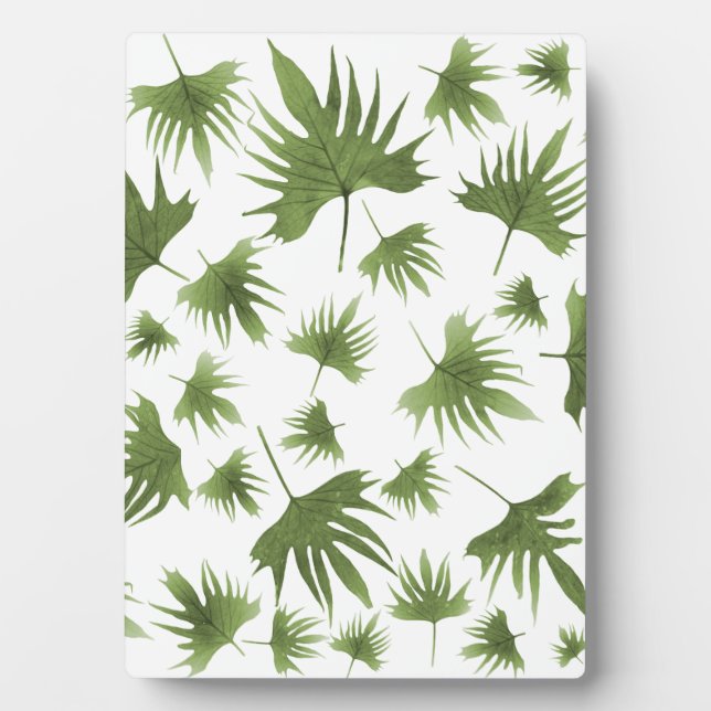 Plaque Photo Canary Vine Feuilles (Devant)