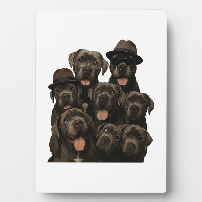 Plaque Photo Cane Corso (Devant)