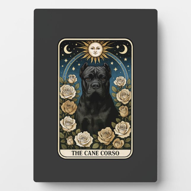 Plaque Photo Cane Corso (Devant)