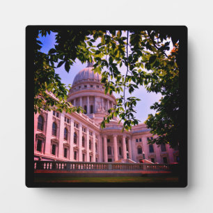 Plaque Photo Capitole de l'État du Wisconsin