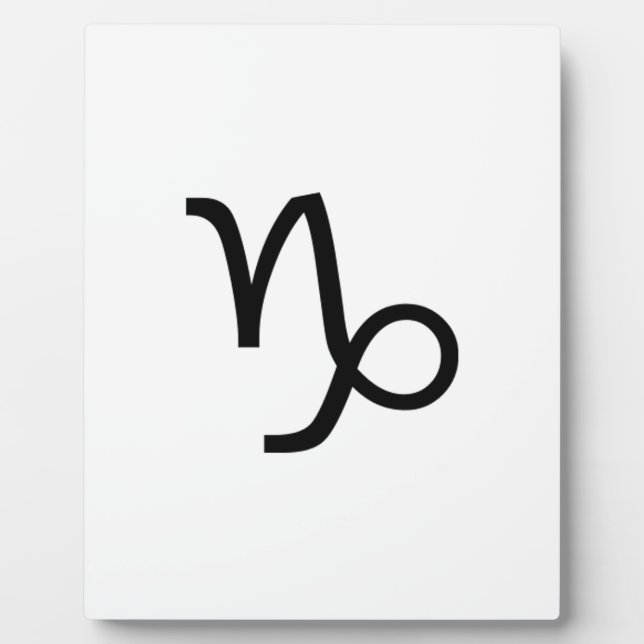 Plaque Photo Capricorne (Devant)