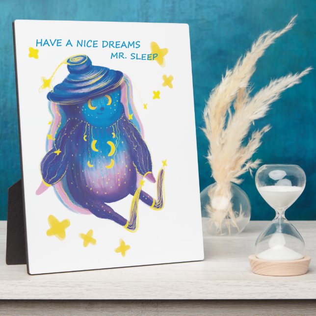 Plaque Photo caractère mignon (Côté)