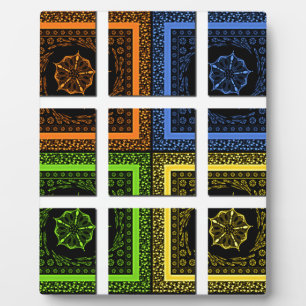 Plaque Photo Carré dans une boîte