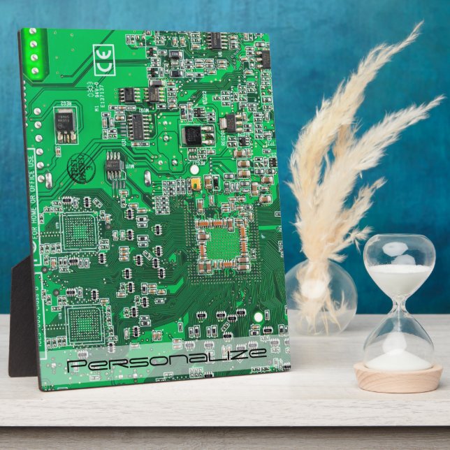 Plaque Photo Carte circuit imprimé circuit vert PCB (Côté)