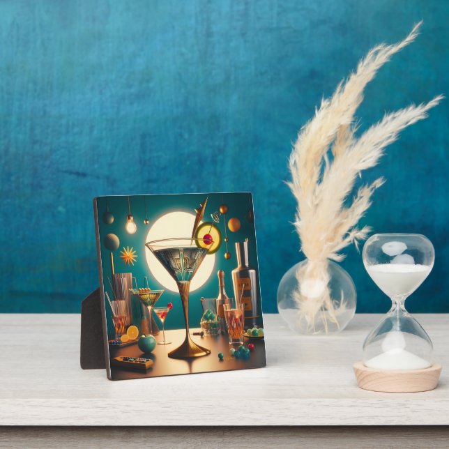 Plaque Photo Carte de circuit futuriste atomique Martini (Insitu)