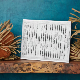 Plaque Photo Carte de reconnaissance du navire de guerre de la 