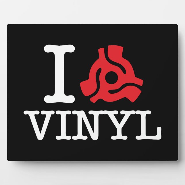 Plaque Photo Carte I 45 Vinyl (Devant)