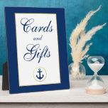 Plaque Photo Cartes de mariage bleu marine<br><div class="desc">Cartes de mariage bleu bleu marine Cartes de mariage cadeaux Plaque de table</div>