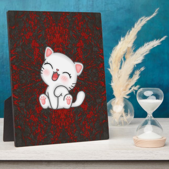 Plaque Photo Cat (Côté)