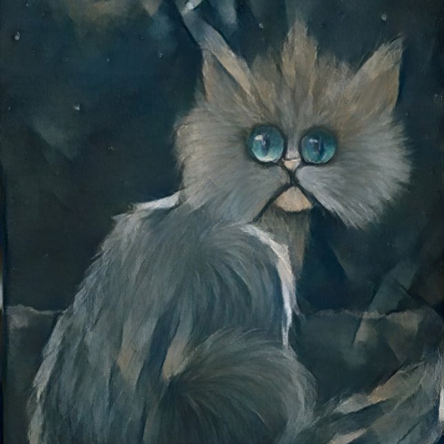 Plaque Photo Cat 5 - Nuit froide (Créateur téléchargé)