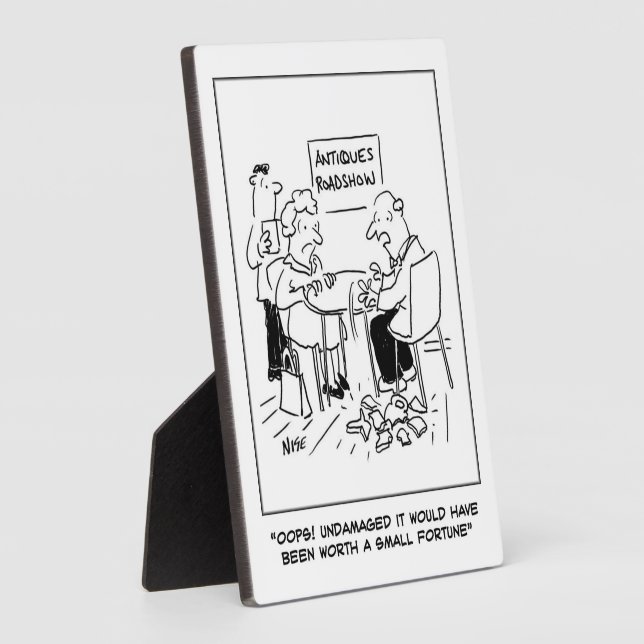 Plaque Photo Catastrophe de valorisation des antiquités - Drôle (Côté)