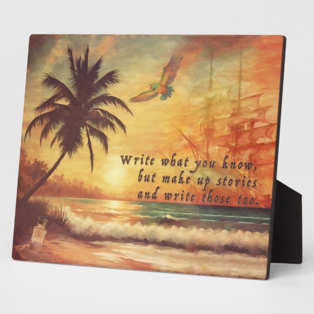 Plaque Photo Ce que vous savez - (Côté)