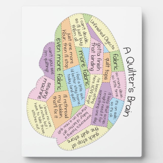 Plaque Photo Cerveau de piqueuse (Devant)