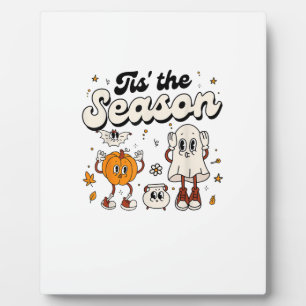 Plaque Photo C'est la saison de la fête rétro Halloween drôle B
