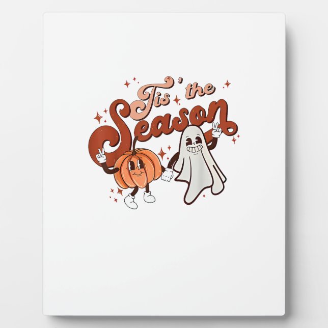 Plaque Photo C'Est La Saison Drôle Costume Halloween (Devant)