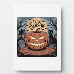 Plaque Photo C'est la saison Halloween