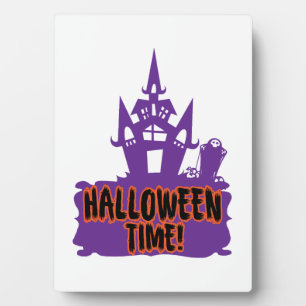 Plaque Photo C'est le temps d'Halloween !