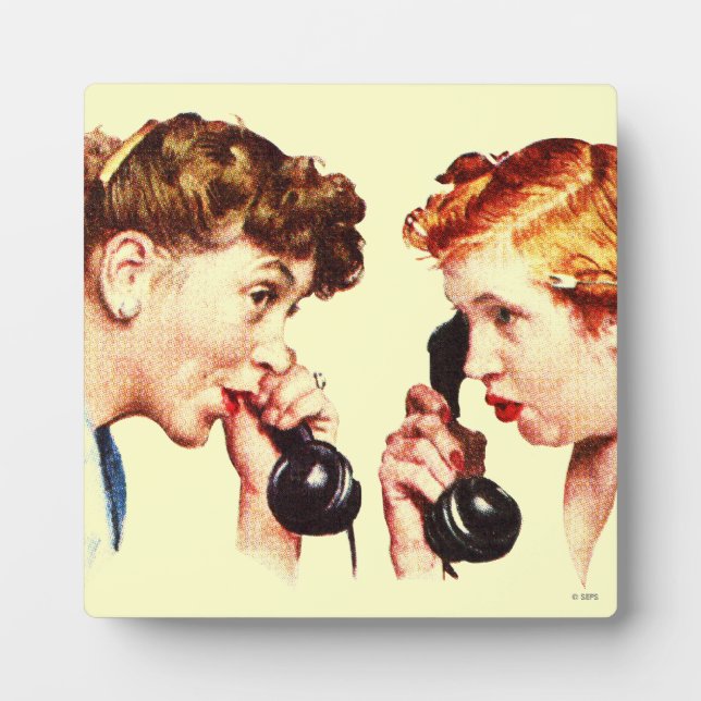 Plaque Photo Chaîne de ragots (Devant)