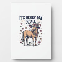 Chapeau Floral de Cheval de Derby Day Y’all