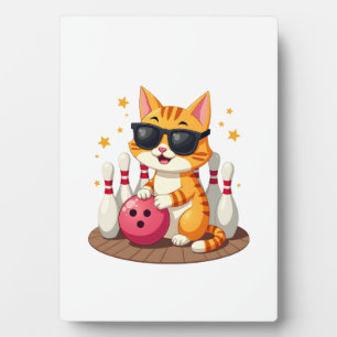 Plaque Photo Chat Mignon Avec Lunettes De Soleil Chat Jouant Au
