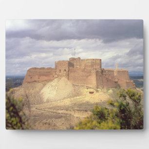 Plaque Photo Château de Monzon, où le roi James passa ses premi