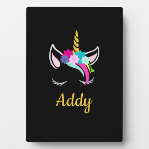 Plaque Photo Chemise Addy Licorne pour T-Shirt Addy