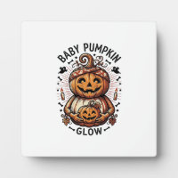 Chemise de grossesse citrouille Vintage Halloween