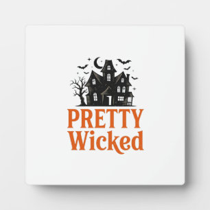 Plaque Photo Chemise de maison hantée Halloween vintage Pretty