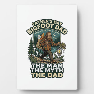 Plaque Photo Chemise de Papa Bigfoot pour la Fête des Pères For
