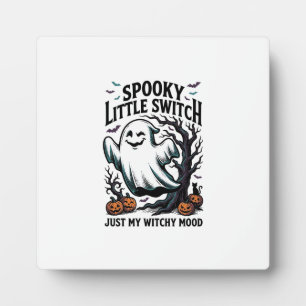 Plaque Photo Chemise de sorcière Halloween Design d'humour de f