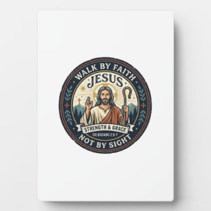 Plaque Photo Chemise de tendance de café Jésus Matcha Graphique