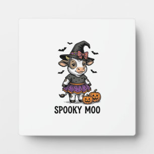 Plaque Photo Chemise de vache Halloween Art de gravure de veau