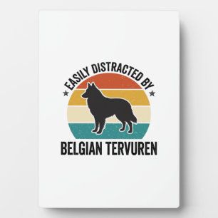 Plaque Photo Chemise vintage pour amateur de Tervuren belge Des