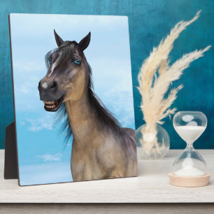 Plaque Photo Cheval chanceux