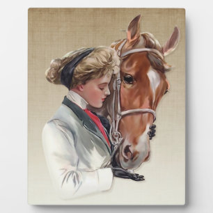 Plaque Photo Cheval favori