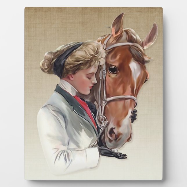 Plaque Photo Cheval favori (Devant)