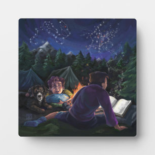 Plaque Photo Chevaliers d'été